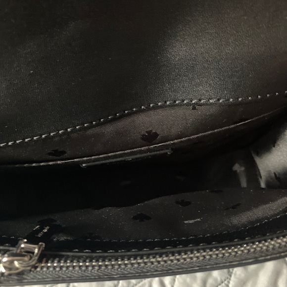 ♠️ Kate Spade Remi Tricolor Colorblock Flap Chain Crossbody Bag, Metallic Blue - Picture 5 of 5